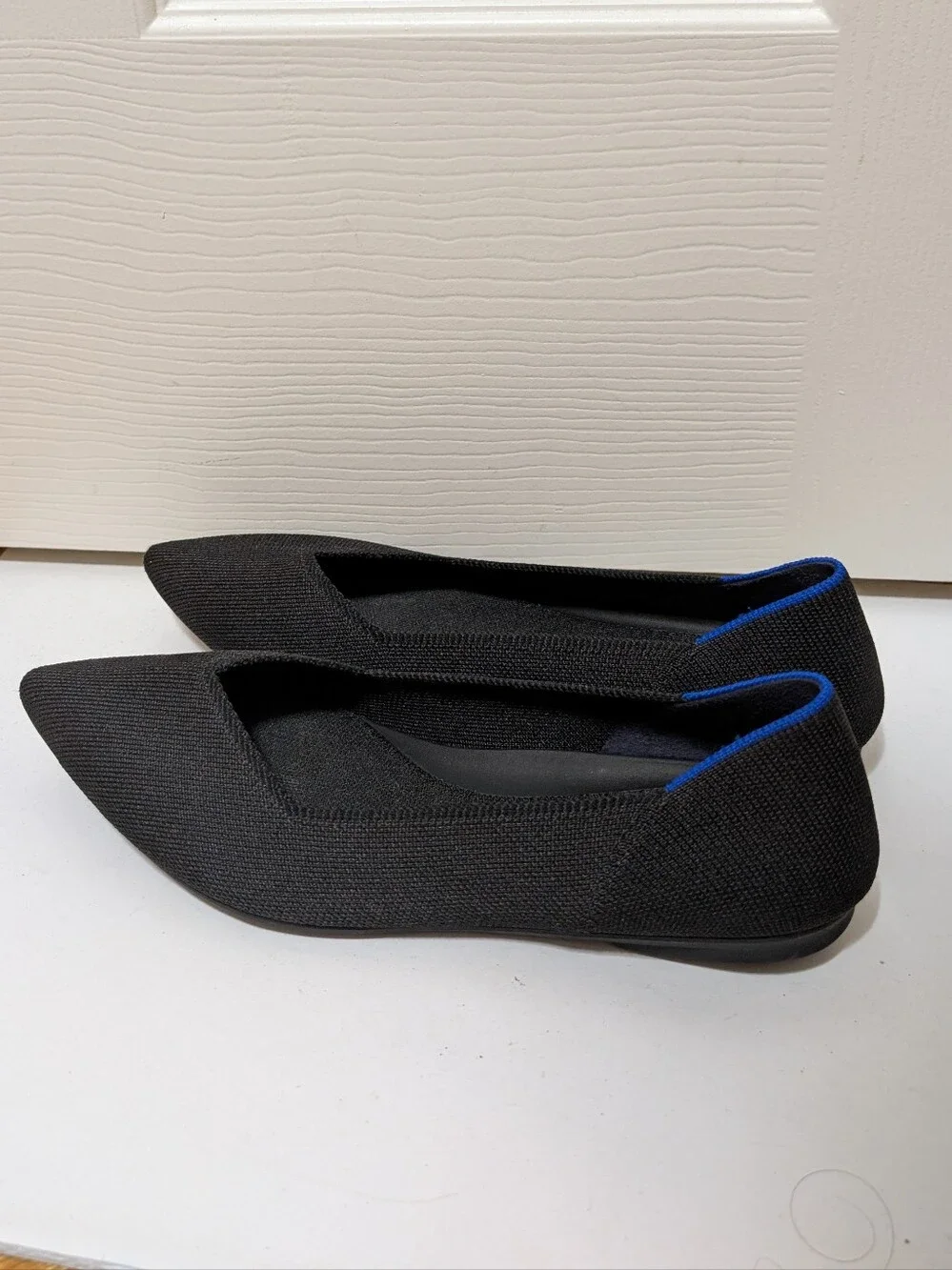 Rothy's Black Pointed Toe Flats